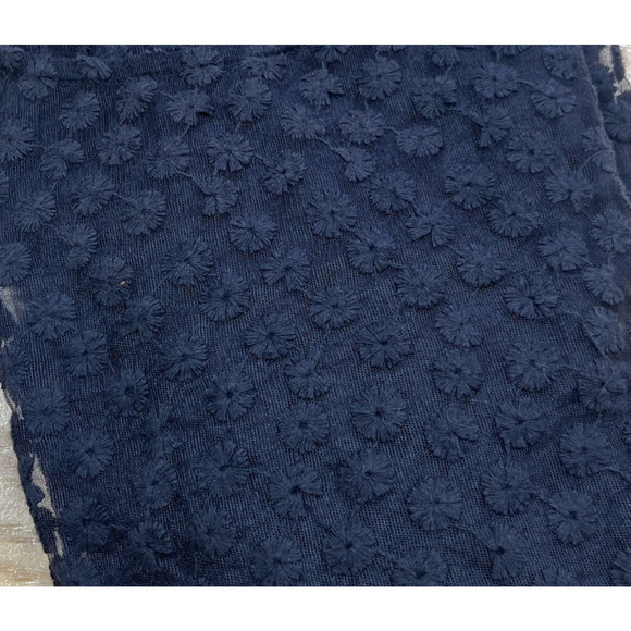 Simply Noelle Black Open Lace Crochet Bell Sleeves Size L/XL Whimsygoth Fairy - Picture 8 of 11